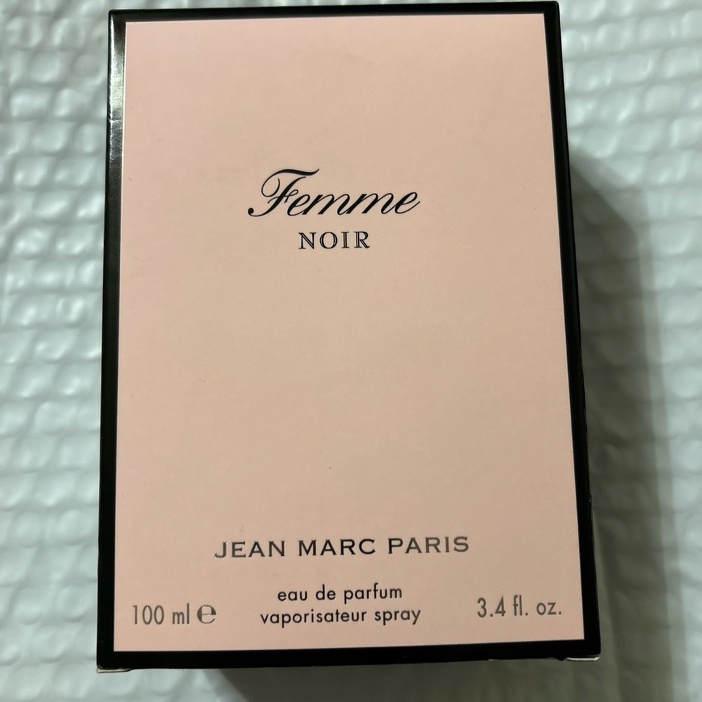 Femme Noir Jean Marc Paris full 3.4 oz